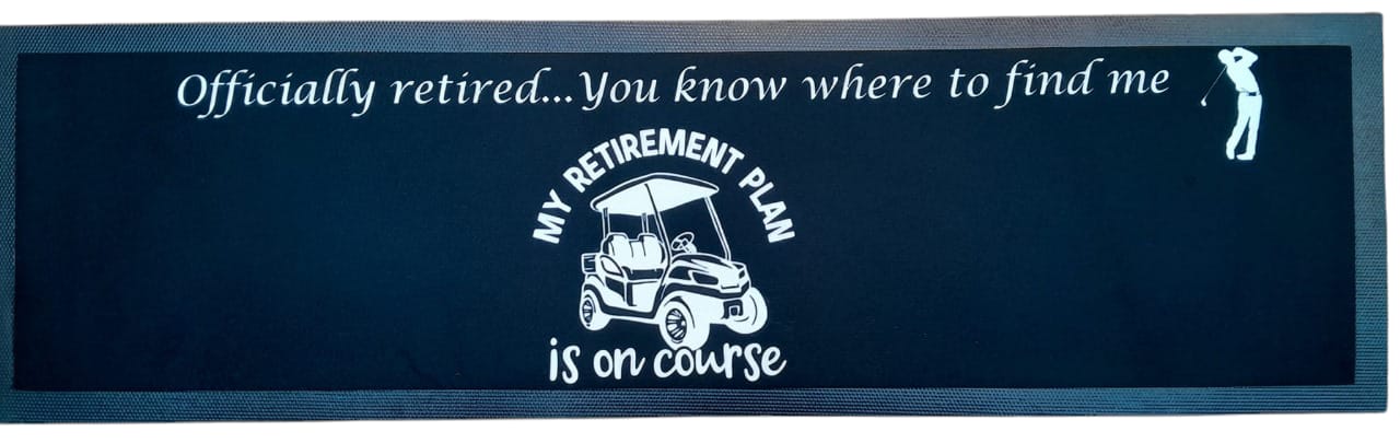 Personalized Printed Bar Mat