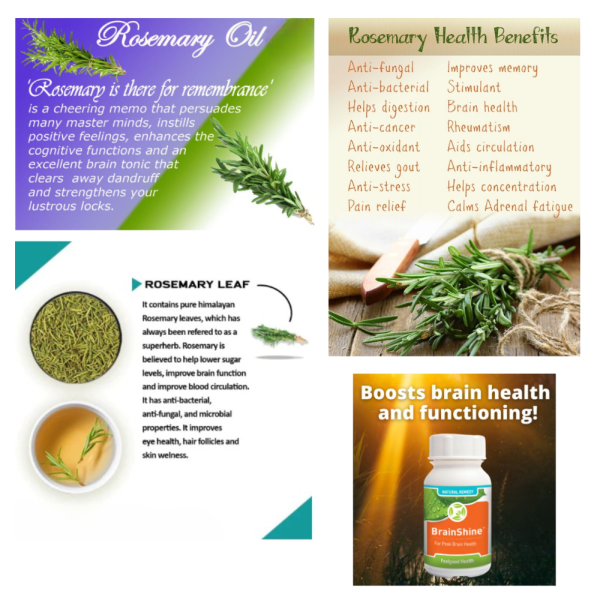 Feelgood BrainShine - Herbal Brain Tonic boosts memory & brain functioning