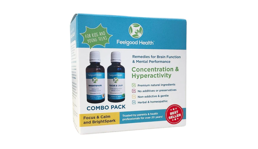 BrightSpark + Focus & Calm: Kids' Concentration Combo