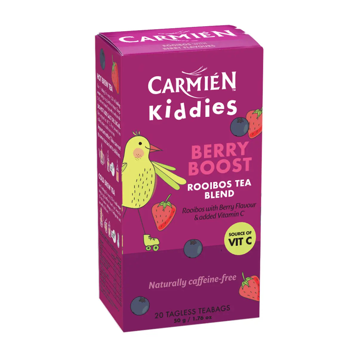 CarmienTea - Kiddies Berry Boost Vit C - 20's