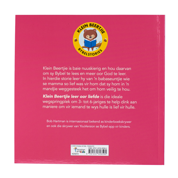 Childrens Book - Klein Beertjie Leer Oor Liefde (Sagteband)