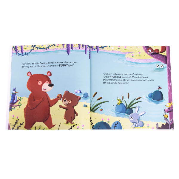 Childrens Book - Klein Beertjie Leer Oor Liefde (Sagteband)