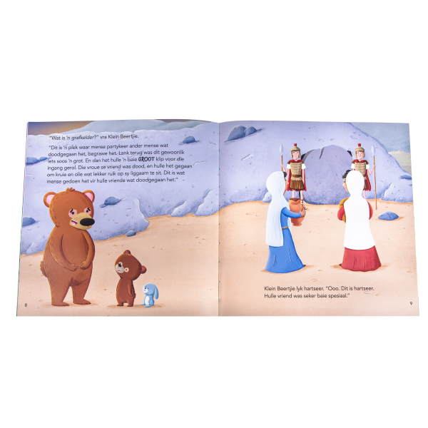 Childrens Book - Klein Beertjie Leer Van Paasfees - Sagteband
