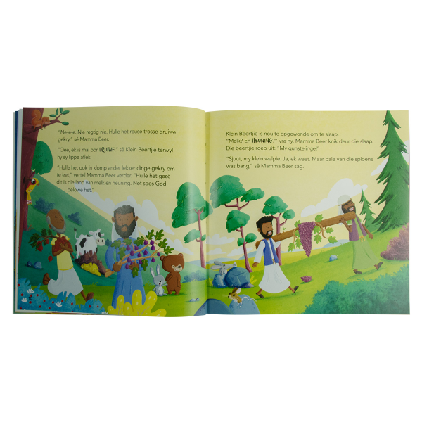 Childrens Book - Klein Beertjie Vertrou Op God (Sagteband)