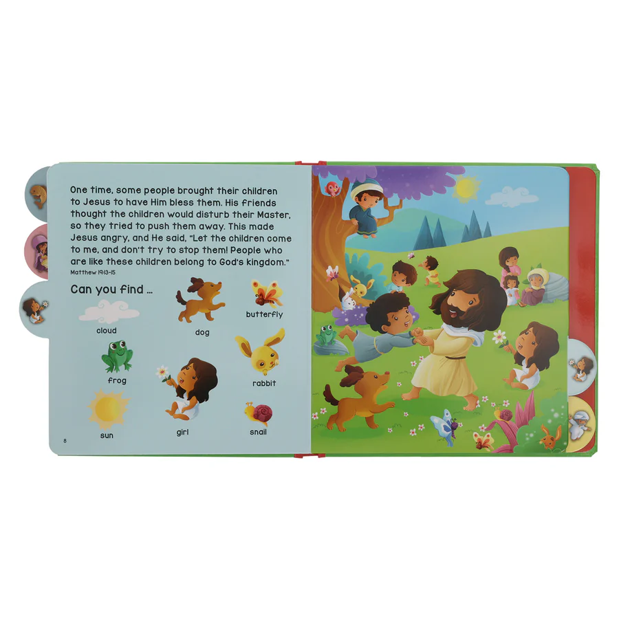 Children's Book - Meet Jesus - Ready, Set, Find (Board Book)