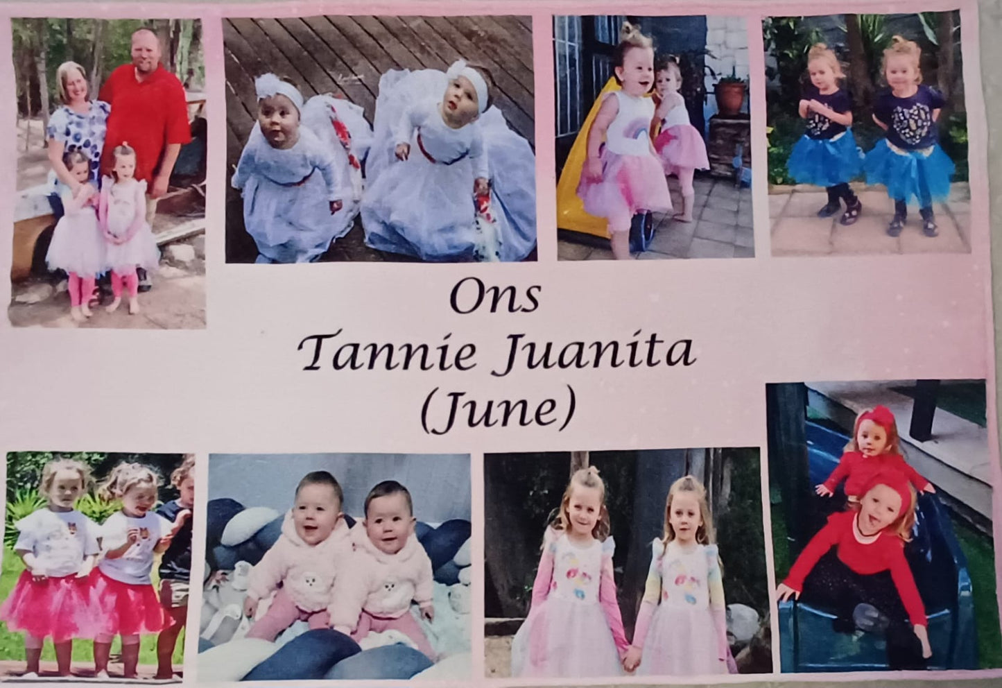 Personalized Printed Fleece Blanket (1m x 1.4m)