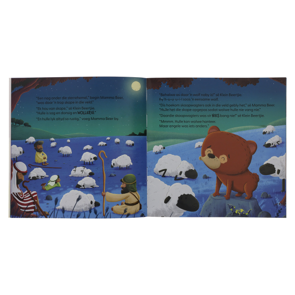 Childrens Book - Klein Beertjie Ontmoet vir Baba Jesus (Sagteband)