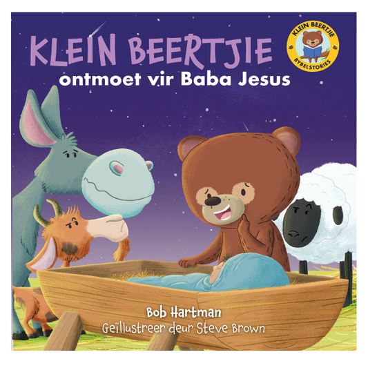 Childrens Book - Klein Beertjie Ontmoet vir Baba Jesus (Sagteband)