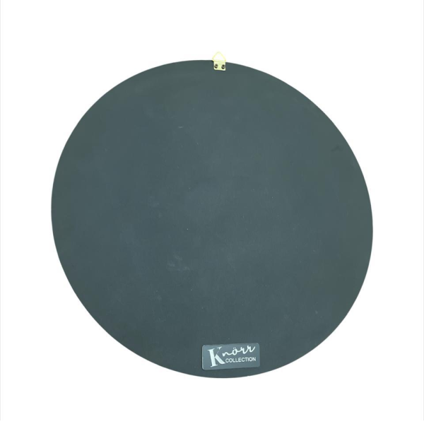 Black Mdf Wall Art 30cm Sign - Bly Kalm Ons Gaan Nou Braai