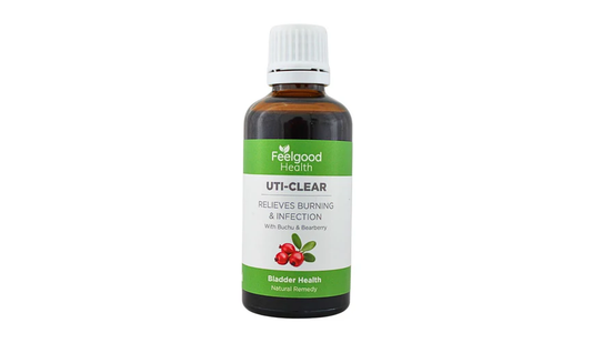 Feelgood Health UTI-Clear Bladder Infection Natural Herbal Drops - 50ml