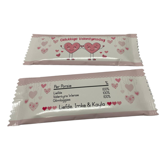 Personalized Wrapped Chocolate Slab