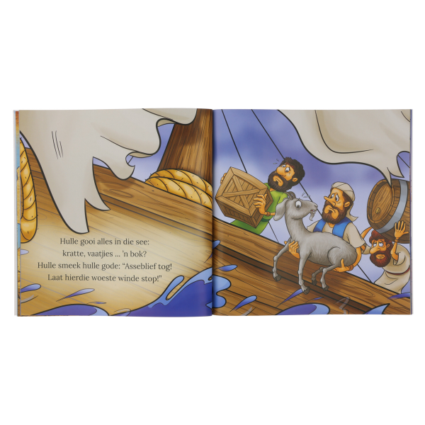 Christelike Storieboek - ’n Groot Visstorie: Die Verhaal van Jona (Sagteband)