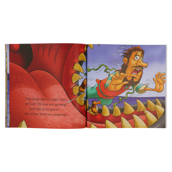 Christelike Storieboek - ’n Groot Visstorie: Die Verhaal van Jona (Sagteband)